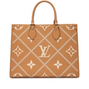 Louis Vuitton Brown OnTheGo Gold Hardware