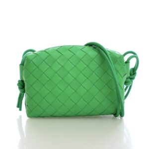 Bottega Veneta Intrecciato Calfskin Loop Camera Bag